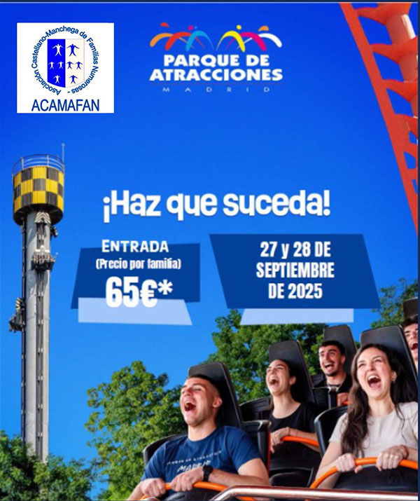 Jornadas familiares en el Parque de Atracciones de Madrid